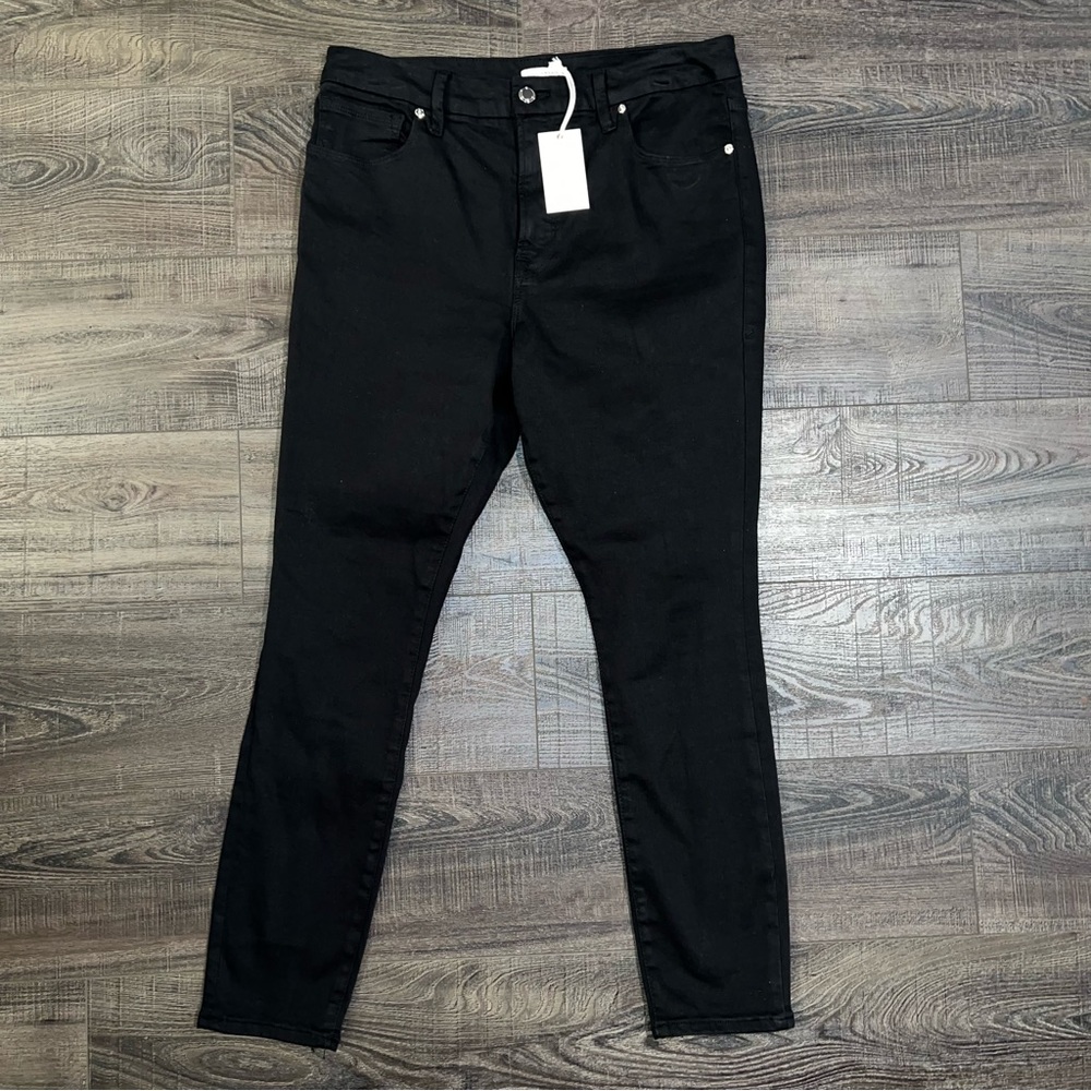 Good American Good Legs‎ Black001 Jeans